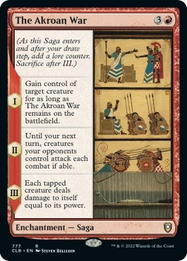 Image for The Akroan War (777) - Magic: The Gathering
