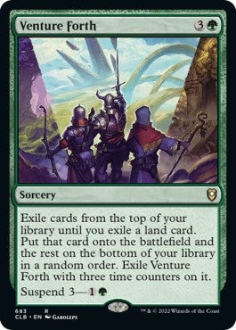 Image for Venture Forth (683) - Magic: The Gathering