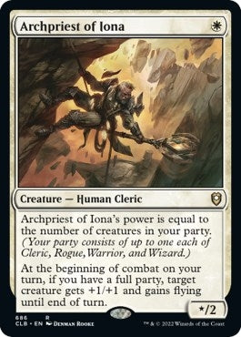 Image for Archpriest of Iona (686) (CLB) - Magic: The Gathering