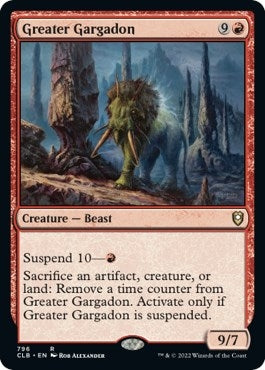Image for Greater Gargadon (796) - Magic: The Gathering