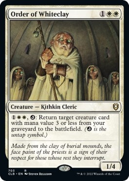 Image for Order of Whiteclay (703) - Magic: The Gathering