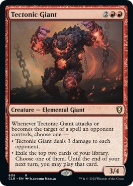 Image for Tectonic Giant (808) - Magic: The Gathering