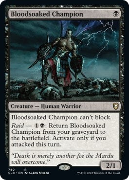 Image for Bloodsoaked Champion (740) - Magic: The Gathering