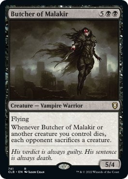 Image for Butcher of Malakir (741) - Magic: The Gathering