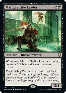Image for Mardu Strike Leader (761) - Magic: The Gathering
