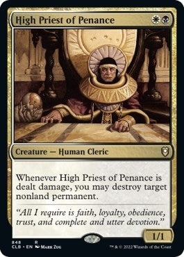Image for High Priest of Penance (848) - Magic: The Gathering