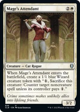 Image for Mage's Attendant (698) - Magic: The Gathering