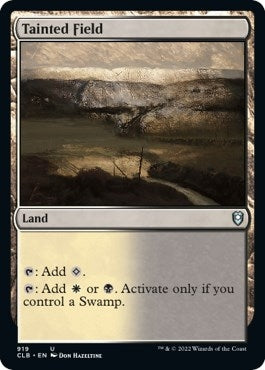 Image for Tainted Field (919) (CLB) - Magic: The Gathering