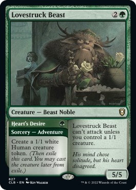 Image for Lovestruck Beast (827) (CLB) - Magic: The Gathering