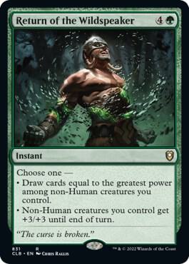 Image for Return of the Wildspeaker (831) - Magic: The Gathering