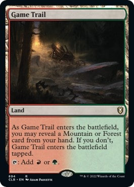 Image for Game Trail (894) (CLB) - Magic: The Gathering