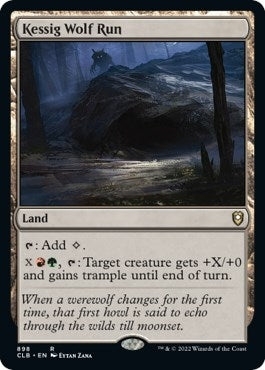 Image for Kessig Wolf Run (898) (CLB) - Magic: The Gathering