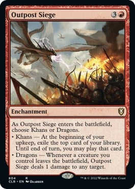 Image for Outpost Siege (804) (CLB) - Magic: The Gathering