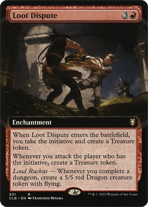 Image for Loot Dispute (Extended Art) (631) (CLB) - Magic: The Gathering