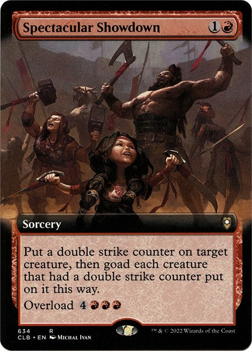 Image for Spectacular Showdown (Extended Art) (634) (CLB) - Magic: The Gathering
