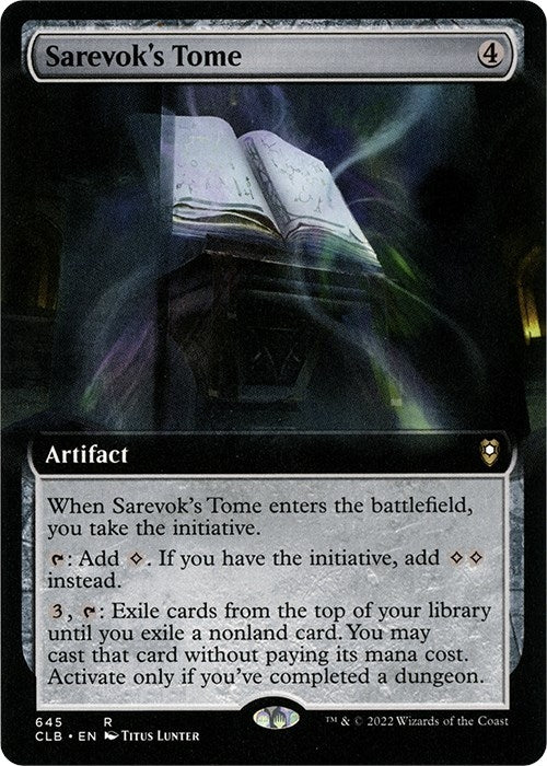Image for Sarevok's Tome (Extended Art) (645) (CLB) - Magic: The Gathering
