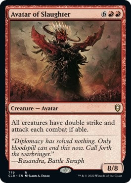 Image for Avatar of Slaughter (779) (CLB) - Magic: The Gathering