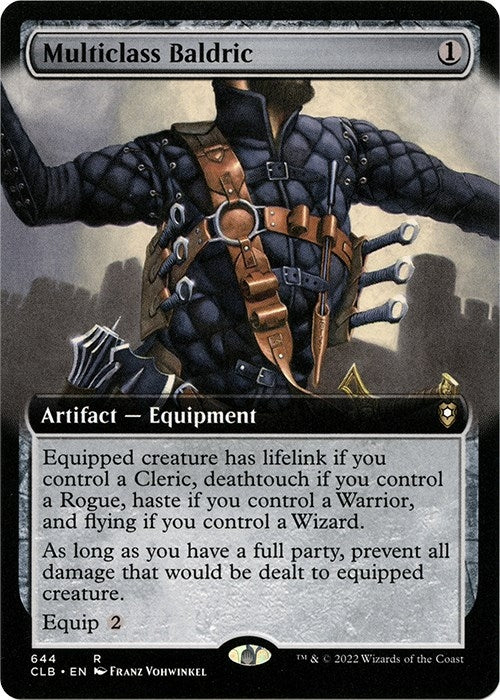 Image for Multiclass Baldric (Extended Art) (644) (CLB) - Magic: The Gathering