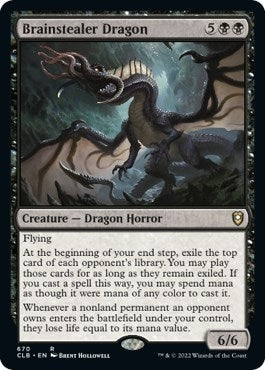 Image for Brainstealer Dragon (670) (CLB) - Magic: The Gathering
