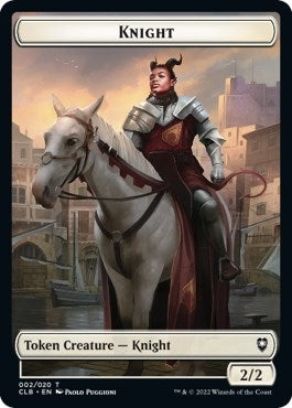 Image for Knight Token (2) - Magic: The Gathering