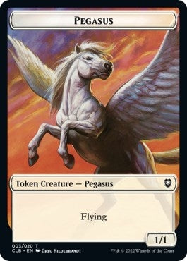 Image for Pegasus Token (3) - Magic: The Gathering