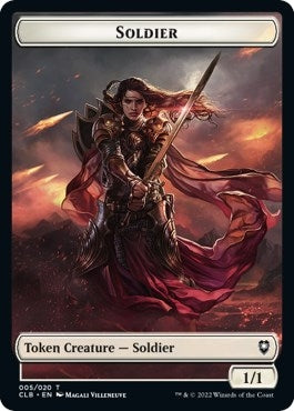 Image for Soldier Token (5) - Magic: The Gathering