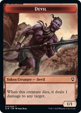 Image for Devil Token (10) - Magic: The Gathering