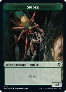 Image for Spider // Human Double-Sided Token (42 // 26) - Magic: The Gathering