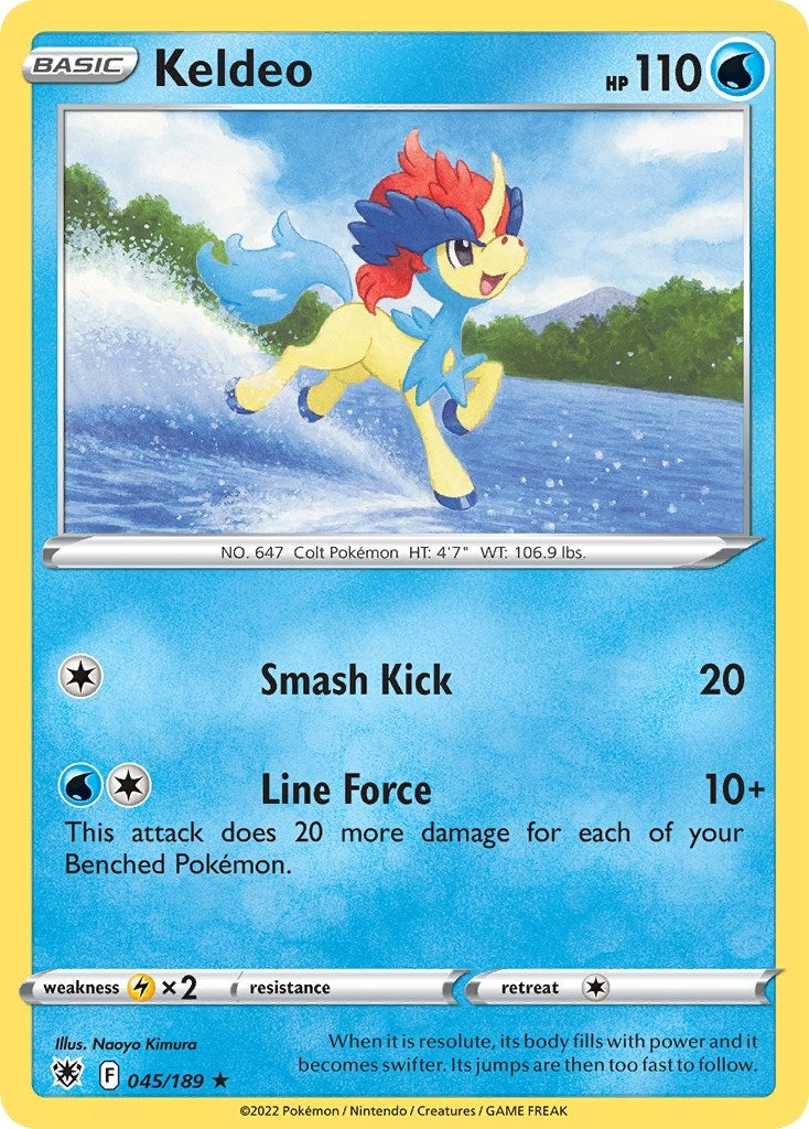 Image for Keldeo (045/189) (PR) - Pokemon