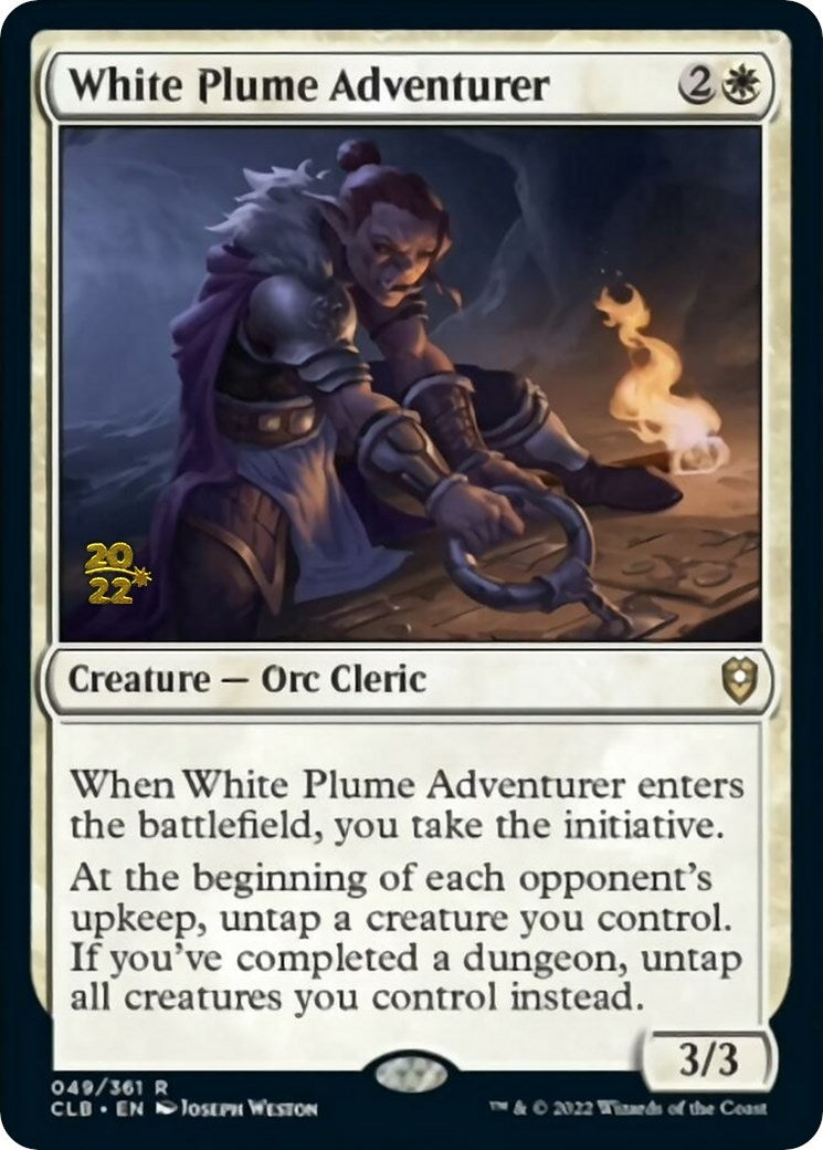 Image for White Plume Adventurer (49) - Magic: The Gathering