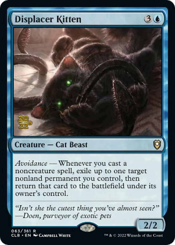 Image for Displacer Kitten (63) - Magic: The Gathering