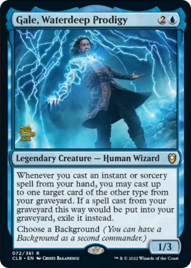 Image for Gale, Waterdeep Prodigy (72) - Magic: The Gathering