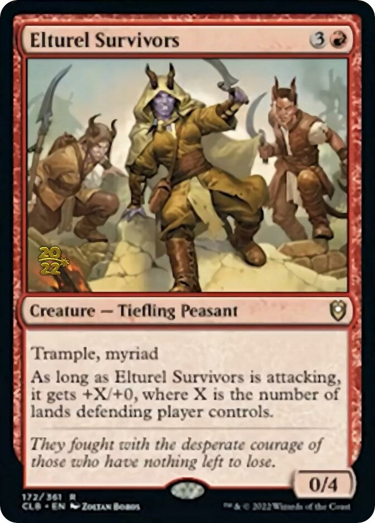 Image for Elturel Survivors (172) - Magic: The Gathering