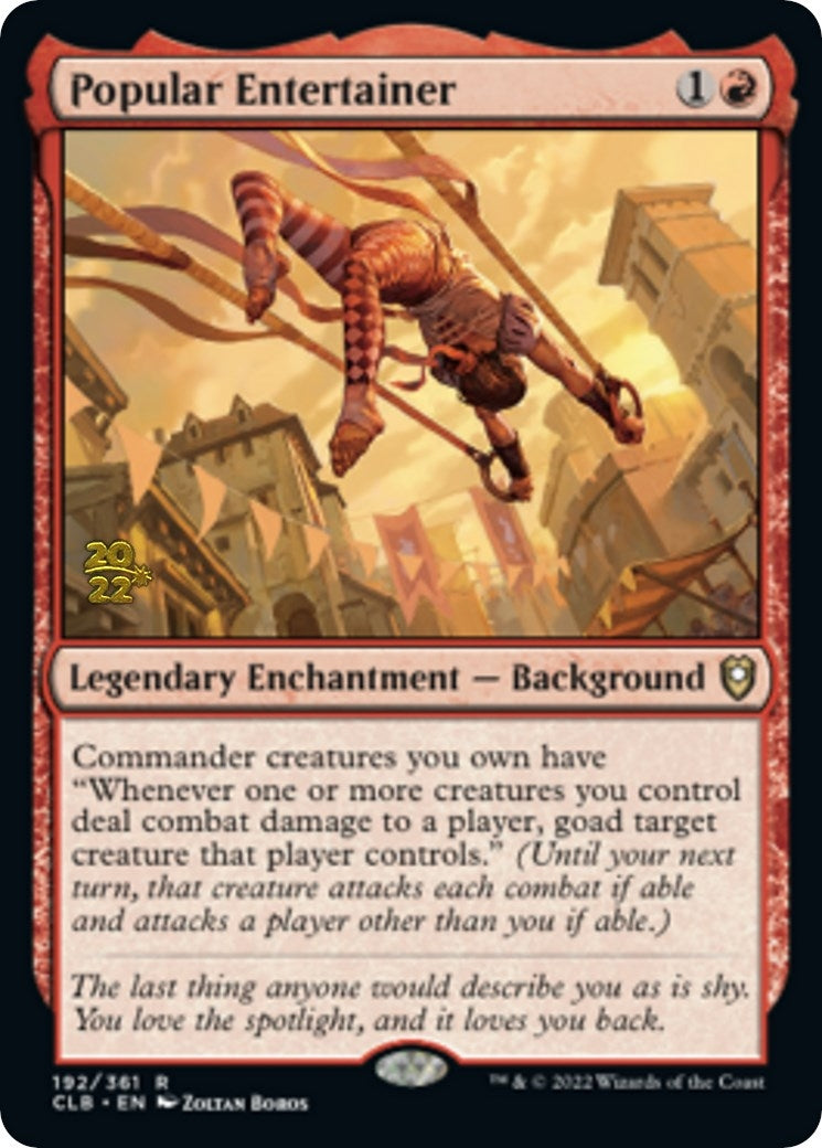 Image for Popular Entertainer (192) - Magic: The Gathering