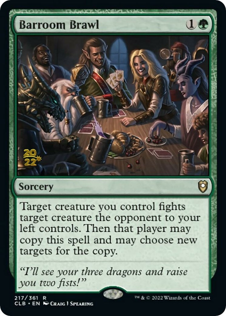 Image for Barroom Brawl (217) - Magic: The Gathering