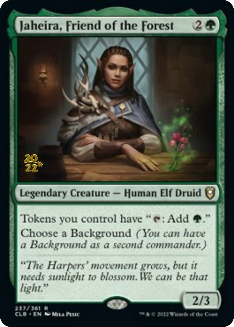Image for Jaheira, Friend of the Forest (237) - Magic: The Gathering