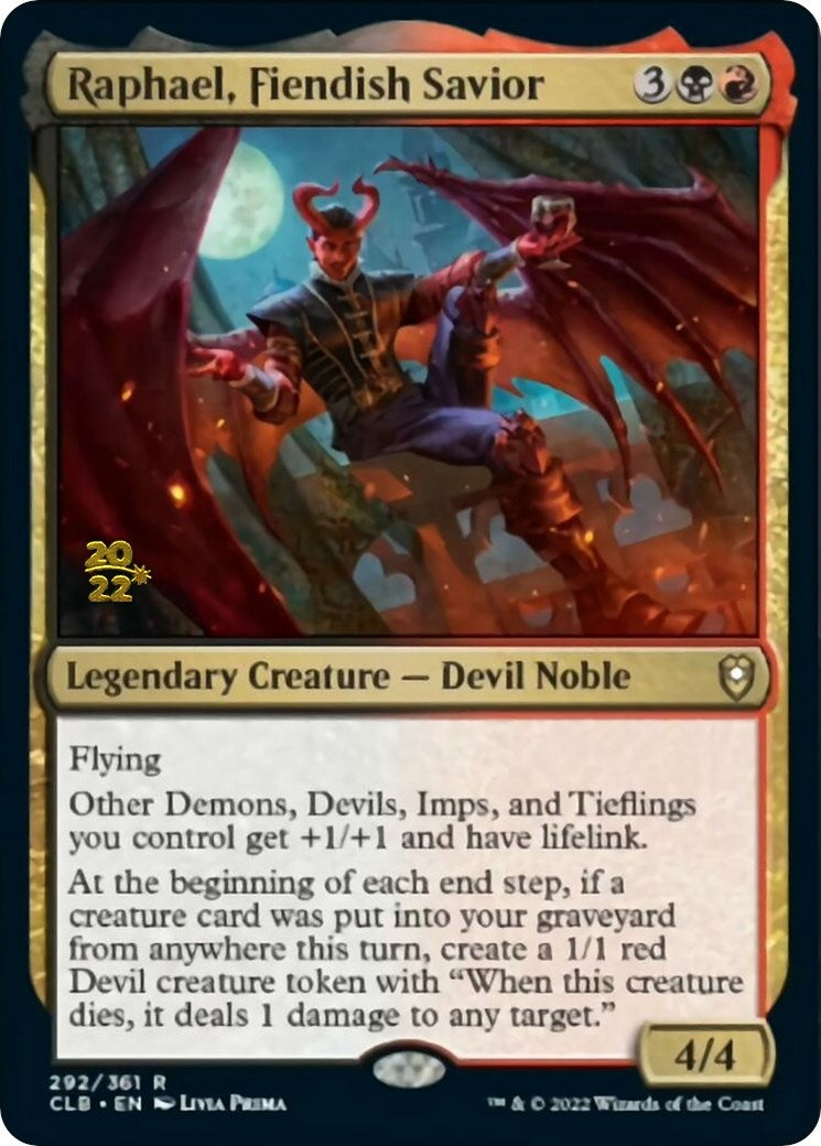 Image for Raphael, Fiendish Savior (292) - Magic: The Gathering