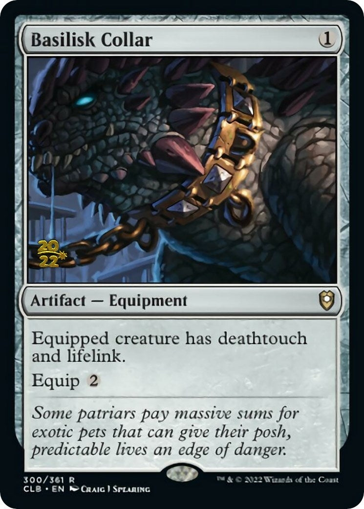 Image for Basilisk Collar (300) - Magic: The Gathering