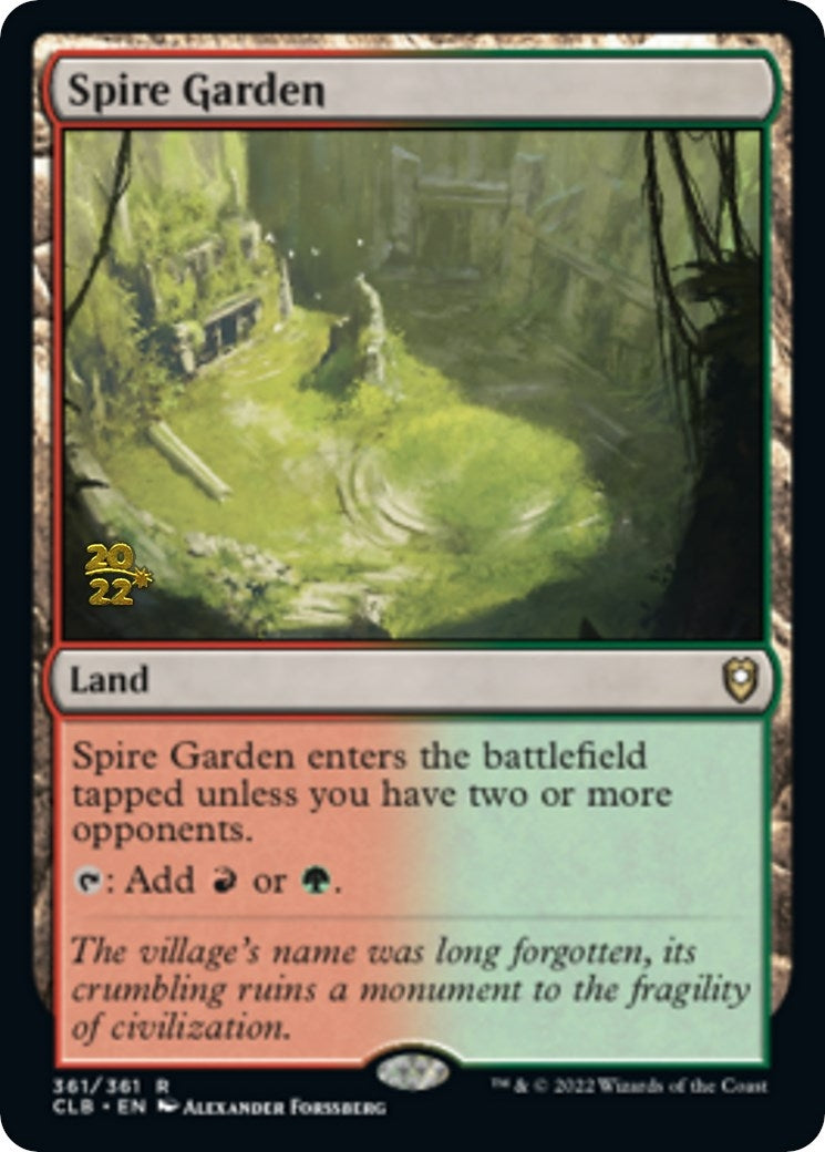 Image for Spire Garden (361) - Magic: The Gathering