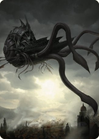 Image for Nautiloid Ship Art Card (80) (ASCLB) - Magic: The Gathering