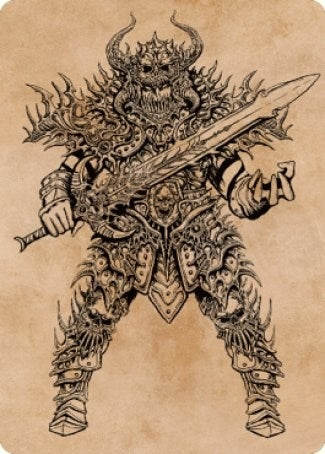 Image for Sarevok, Deathbringer Art Card (50) (ASCLB) - Magic: The Gathering