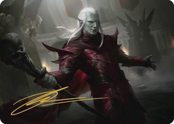 Image for Baeloth Barrityl, Entertainer Art Card (Gold-Stamped Signature) (33) (ASCLB) - Magic: The Gathering