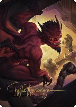 Image for Imp Art Card (Gold-Stamped Signature) (19) - Magic: The Gathering