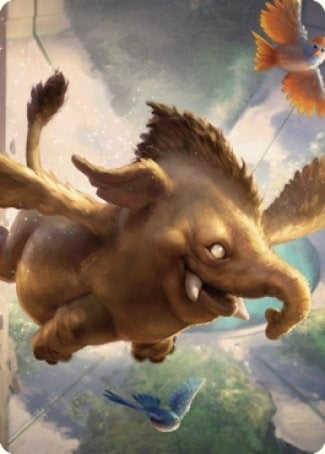 Image for Hollyphant Art Card (18) (ASCLB) - Magic: The Gathering