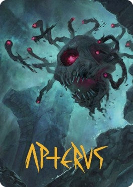 Image for Death Tyrant Art Card (Gold-Stamped Signature) (11) - Magic: The Gathering