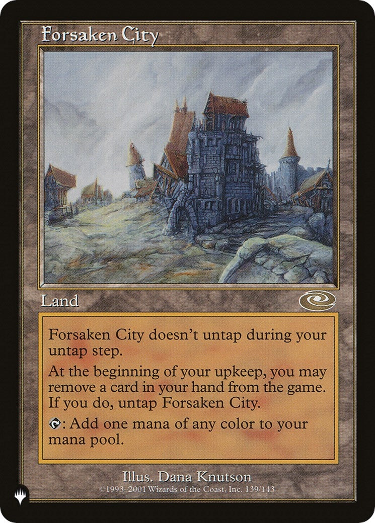 Image for Forsaken City (139/143) - Magic: The Gathering