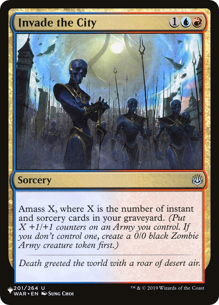 Image for Invade the City (201/264) - Magic: The Gathering