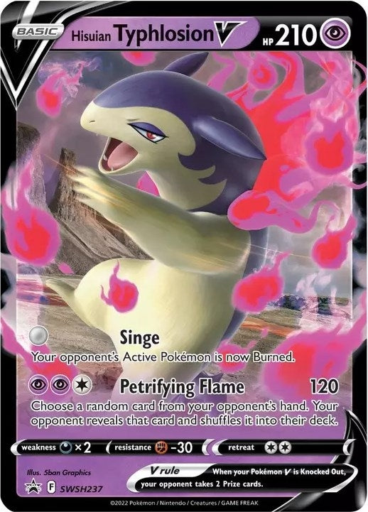 Image for Hisuian Typhlosion V - SWSH237 (SWSH237) (SWSD) - Pokemon