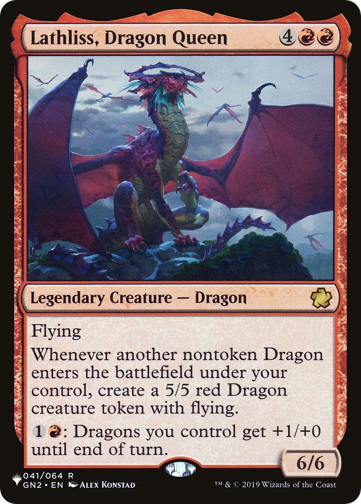 Image for Lathliss, Dragon Queen (041/064) (LIST) - Magic: The Gathering