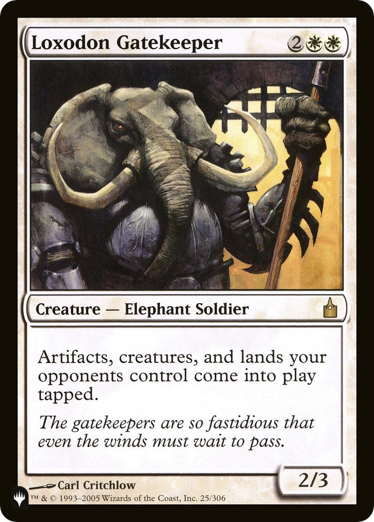 Image for Loxodon Gatekeeper (25/306) - Magic: The Gathering